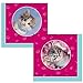 BirthdayExpress Rachael Hale Glamour Cats Party Supplies - Lunch Napkins (20)