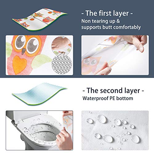 2 Toliet+Seat+Covers+Waterproof+Individually