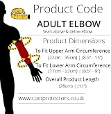 Lifeswonderful Adult Elbow Waterproof Cast Protector for Showering view 2