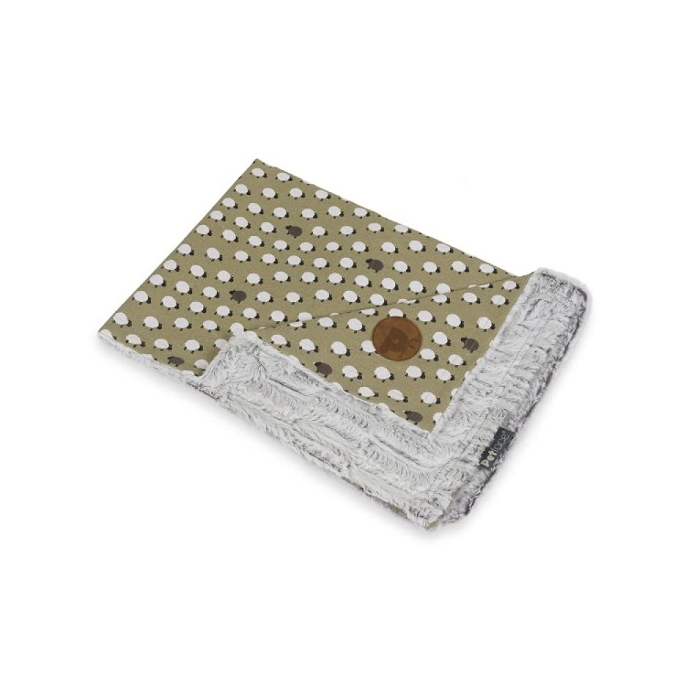 Petface Dog Blanket Soft Fleece Sleepy Sheep Comforter Double sided 70x100cm