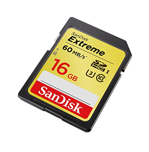 SanDisk Extreme SDHC 16GB bis zu 60 MB/Sek, Class 10, U3 Speicherkarte – Bild 3
