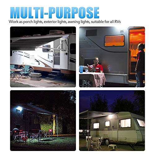 image for MICTUNING RV Exterior LED Porch Utility Light - 12V 750 Lumen Awning L