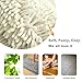 H.VERSAILTEX Cream Bath Mat Soft Shaggy Bathroom Rugs Rugs Luxury Microfiber Washable Bath Rug for Floor Bathroom Bedroom Living Room, 20 x 32 inches