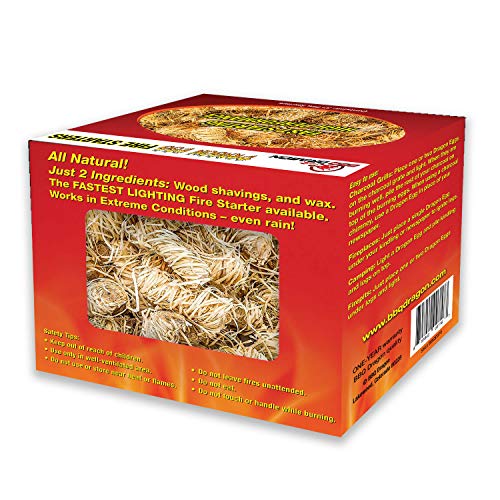 BBQ Dragon Egg Fire Starter32 Pack Fire Starters for FireplaceUltra