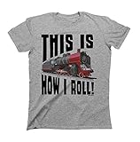 This Is how I Roll Train T-Shirt Boys Girls Kids Unisex Fit