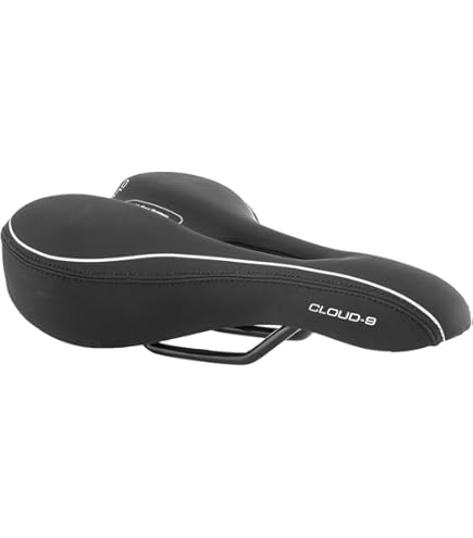 Sunlite, Cloud-9 Suspended Bike Saddle Cruiser Gel Cruiser Tri-Colour