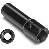 SUCOSO 10 Spline Lug Nut Key Replacement for TA20-1/2 with 1/2" Drive | Fit Bimecc M14x1.5 10 Spline Lug Bolts and M12x1.5 Lug Nuts, Fit Impact Wrench and Extensions