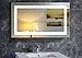 40x24 Inch Wall Mounted Led Lighted Bathroom Mirror with Touch Switch (GS099-4024) (40x24 inch)