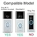 Adjustable (30 to 55 Degree) Angle Mount Compatible Ring Wi-Fi Enable Doorbell/Ring Video Doorbell 2, Replacement Angle Adjustment Mounting Plate Bracket Wedge Corner Kit with Screwdriver and Screws