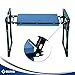 Ebung Garden Kneeler and Seat - Effective Knee Cushion That Transforms to Seat for Convenient Resting - Flip up Side Down 2-in-1 Design - Includes Tool Pouch - Sturdy Build Gardeners Foldable Kneeler