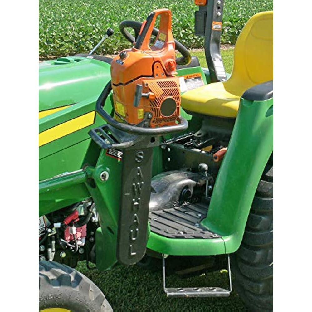 Universal Chainsaw Carrier Kit For Tractors Garden & Outdoor eBay