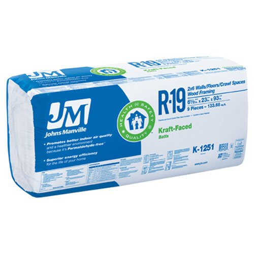 Johns Manville R19 Insulation Batt - Image 2
