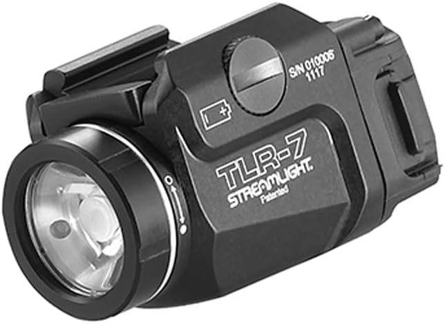 Streamlight 69420 Tlr-7 Low Profile Rail Mounted Tactical Light, Black - 500 Lumens - - 
