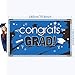 Blulu Class of 2025 Congrats Grad Banner for Graduation Party Supplies 2024, Large 70.87 x 43.31 Inch Graduation Decorations Fabric Graduation Backdrop for High School College University(Blue)