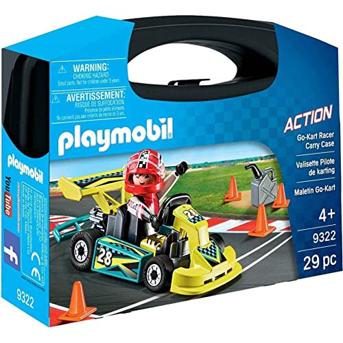 Playmobil 9322 Action Go-Kart Racer Small Carry Case en promo sur Amazon