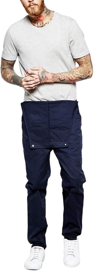 skinny leg overalls for mens
