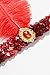 JustinCostume 1920s Accessories Headband Necklace Gloves Cigarette Holder (AK)