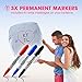 20 Chinese Sky Lanterns - 100% Biodegradable - 3 Bonus Markers - White Wishing Lanterns - Great for Birthdays, Holidays, Weddings, Memorials, 4th of July - By NovaFlight
