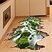 3D Stream Floor Decor Wall Sticker Removable Mural Decals Vinyl Art Home Decoration