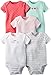 Carter's Baby Girls Multi-Pack Bodysuits, Assorted, 12 Months