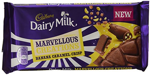 Cadbury Dairy Milk Marvellous Creations - Banana Caramel Crisp (200g)