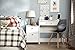 South Shore Interface Small Modern Simple Design Laptop/Study Desk with 1 Drawer, Pure White