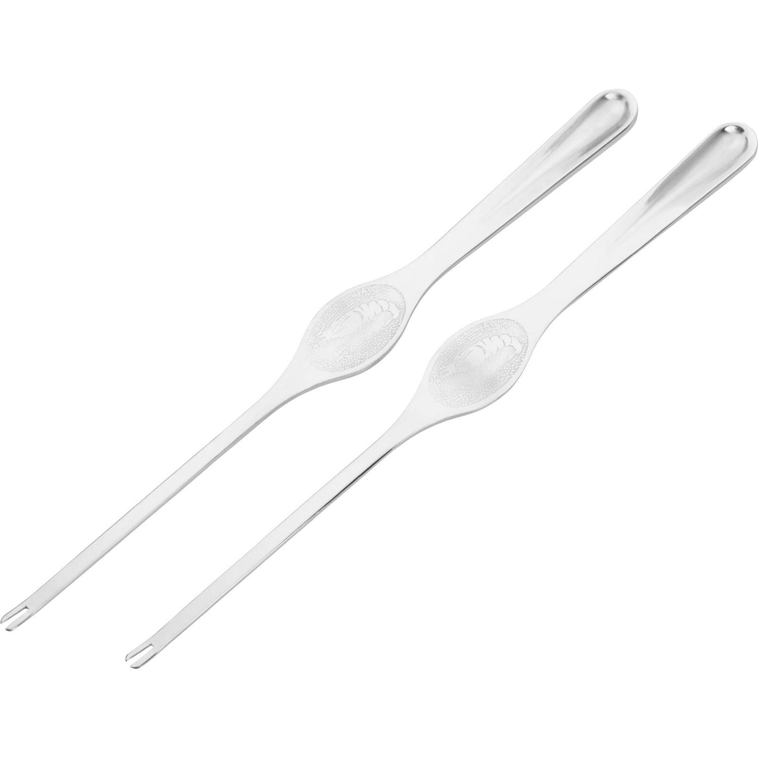 Westmark Lobster Fork Set, 2 Pcs., Each With 2 Pointed Prongs, Length: 18.5 cm, Stainless Steel, Silver, 66162280