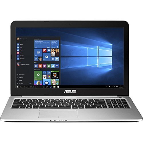 Asus 15.6 Inch HD Backlit Keyboard Laptop PC with woov Sleeve (Intel Core i7-6500U Dual-Core NVIDIA GeForce GTX 950M with 2GB GDDR3 VRAM 8GB 1TB Windows 10)
