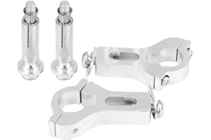 Acouto Handguard Mount Kit 22mm Hand Guard Fat Clamp Mounting Kit for Most Motorcycle Motocross With Modified Handlebar