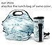 Orchidtent Protable Neoprene Insulated Water Drink Bottle Cooler Carrier Cover Sleeve Tote Bag Pouch Holder Strap for Kid Children Women Men Biker Travel Cycling Climbing Sports (Blue)