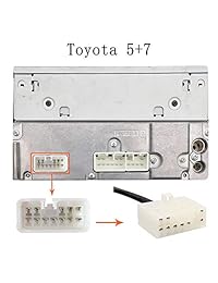 Yomikoo   Adaptador de Bluetooth para coche, MP3, USB, AUX, 0.138 in, estéreo, inalámbrico, manos libres, adaptador Bluetooth para Toyota
