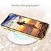 DAUPIN Compatible for iPhone Xs Max Phone Case Colorful Luxury Sparkle Glitter Bling Cover Slim Thin Clear Cases for Women Girls for iPhone Xs Max 6.5 Inch 2018 (Gold)