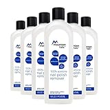 Mountain Falls 100% Acetone Nail Polish Remover for Natural Nails, Maximum Strength, 16 Fluid Ounce (Pack of 6)