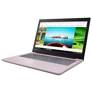 Image of Lenovo ideapad 320 15.6" LED-Backlit Display Laptop, Intel Celeron N3350 Dual-Core Processor, 4GB RAM, 1TB HDD, DVD-RW, WiFi, Bluetooth, HDMI, Intel HD Graphics 500, Windows 10, Purple