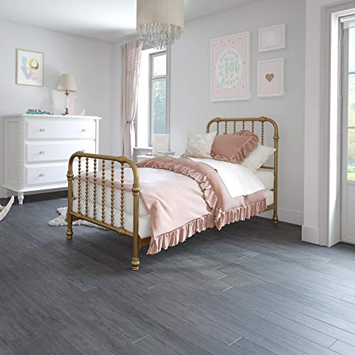 Little Seeds Wren Kids Metal Bed Frame, Twin, Gold The Home Kitchen Store