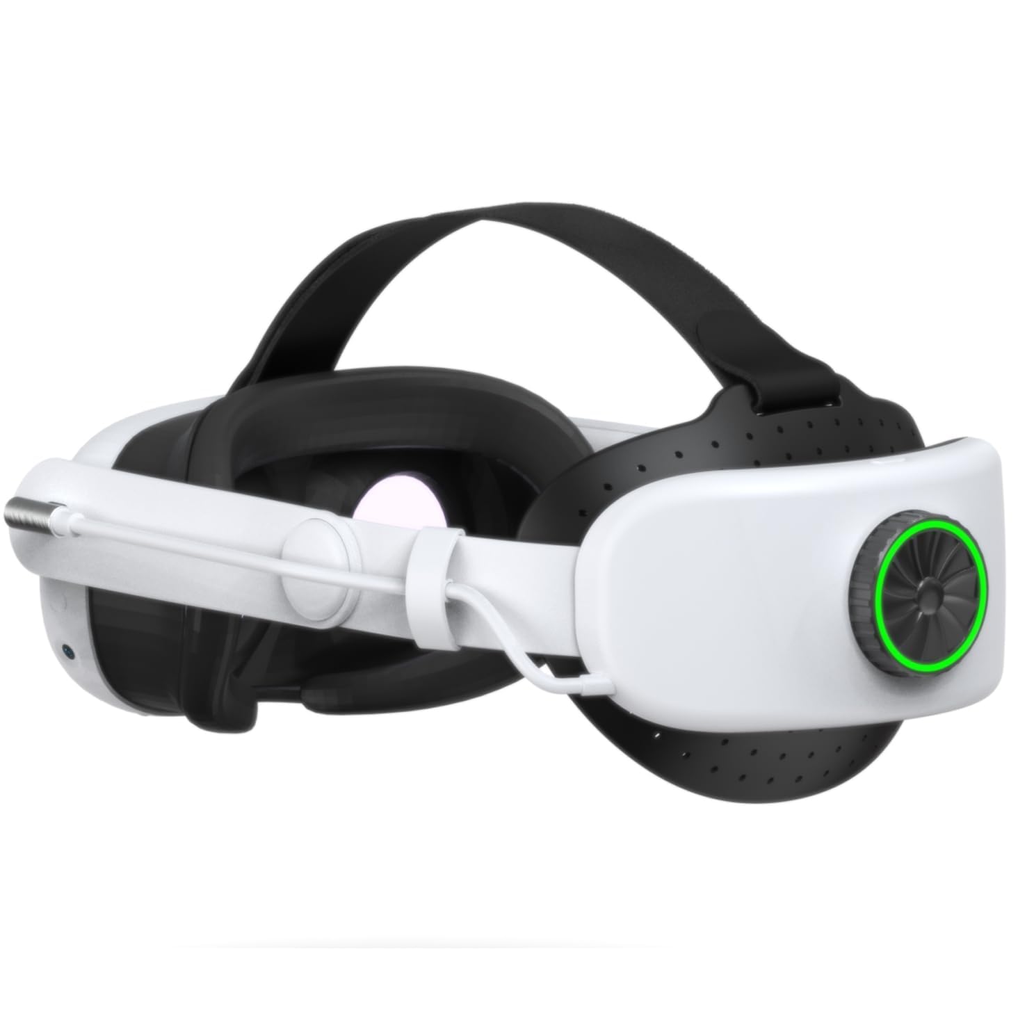 Photo 1 of *************Missing Middle Strap***********
Comfort Head Strap with Battery for Meta Quest 3/Quest 3s, 8000mah Fast Charging Battery Pack, BUSQUEDA Adjustable and Balance Headset Accessories for Extend Play Time