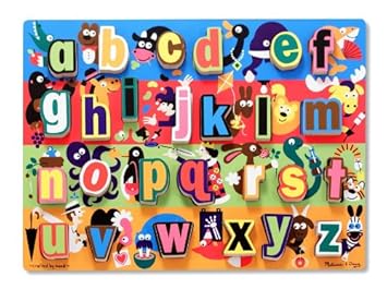 melissa and doug chunky alphabet puzzle