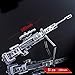 APEX Legends Games 1/6 Metal Weapon Kraber Sniper Rifle Gun Model Action Figure Arts Toys Collection Keychain Gift