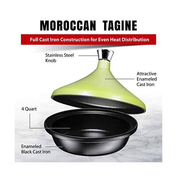 Bruntmor Cruset Tangine All Clad Tagin For Tajine Dish All Clad 4Quart