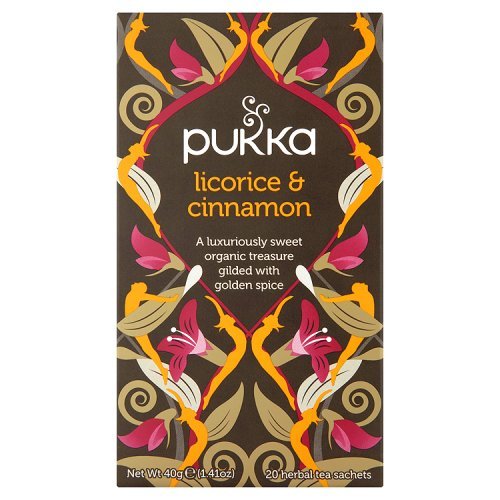 Pukka Peppermint & Licorice Herbal Tea 20 Count Grocery