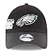 Philadelphia Eagles New Era Super Bowl LII 52 Champions Trophy Collection Locker Room 9FORTY Adjustable Hat - Black