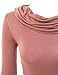 Doublju Classic Woven High-Low Popover Blouse Top