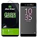 Sony Xperia XA Ultra Screen Protector, (Full Screen Coverage) Dmax Armor [Tempered Glass] Anti-Scratch, Anti-Fingerprint, Bubble Free, (Black)