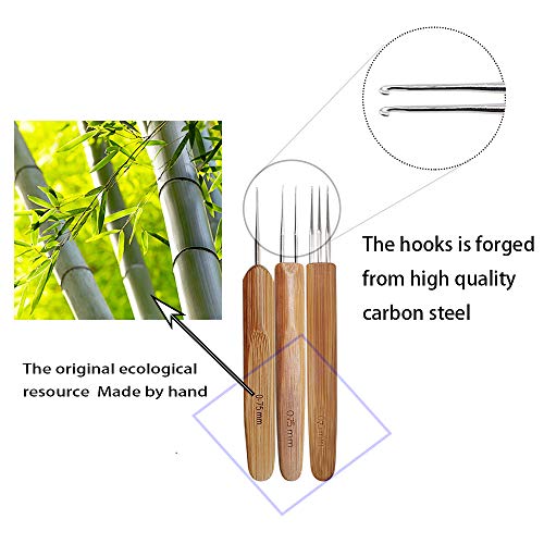 4 Pieces+Dreadlocks+Crochet+Weaving+Locking