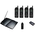 EnGenius Technologies DURAFON-PRO-PIA 900 MHz Radio Frequency, 90-Handset 4-Line Landline Telephone