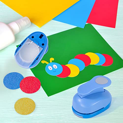 Katfort 2 Inch Circle Punch, Craft Hole Punch Shapes, Circle Punches