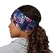 TrailHeads Women's Print Ponytail Headband – 12 Prints  - Made in USA - Cityscape