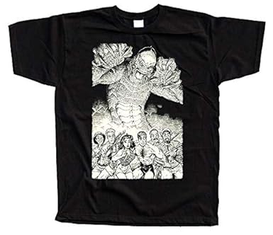 Amazon ブラックラグーンの映画からの生き物ポスターオム面白いt