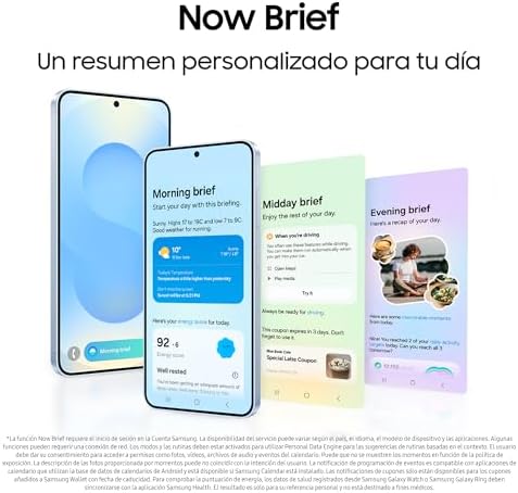 Samsung Galaxy S25 512GB AI Telemóvel, Galaxy AI, 12GB RAM, Câmara de 50MP, Dual SIM, IP68, Garantia do Fabricante 3 Anos + 1 Ano Extra, Cor Azul (Versão Espanhola)