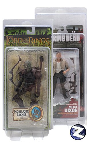 Walking Dead Series 3+ & Lord of the Rings Slim Protective Figure Case